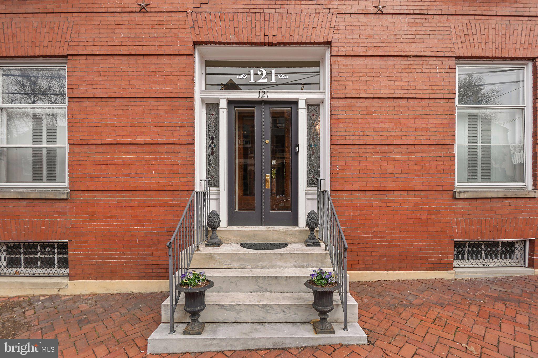 121 West Church Street Frederick, MD 21701 - Photo 11 of 93 Charming brick facade with elegant entry.