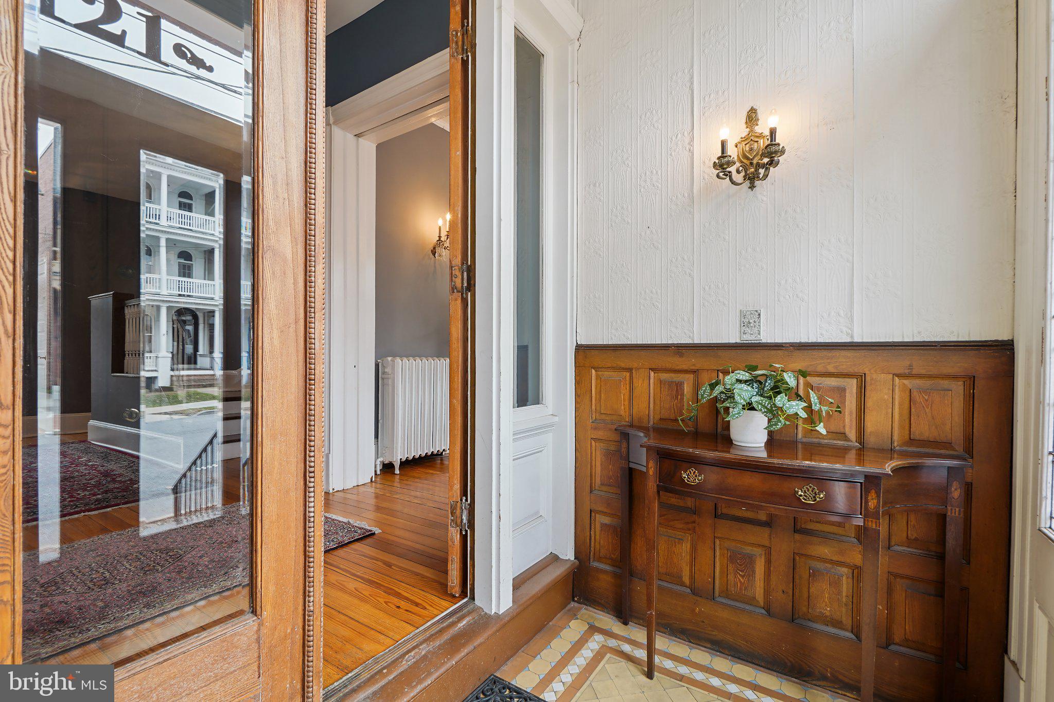 121 West Church Street Frederick, MD 21701 - Photo 12 of 93 Charming entryway with vintage flair.
