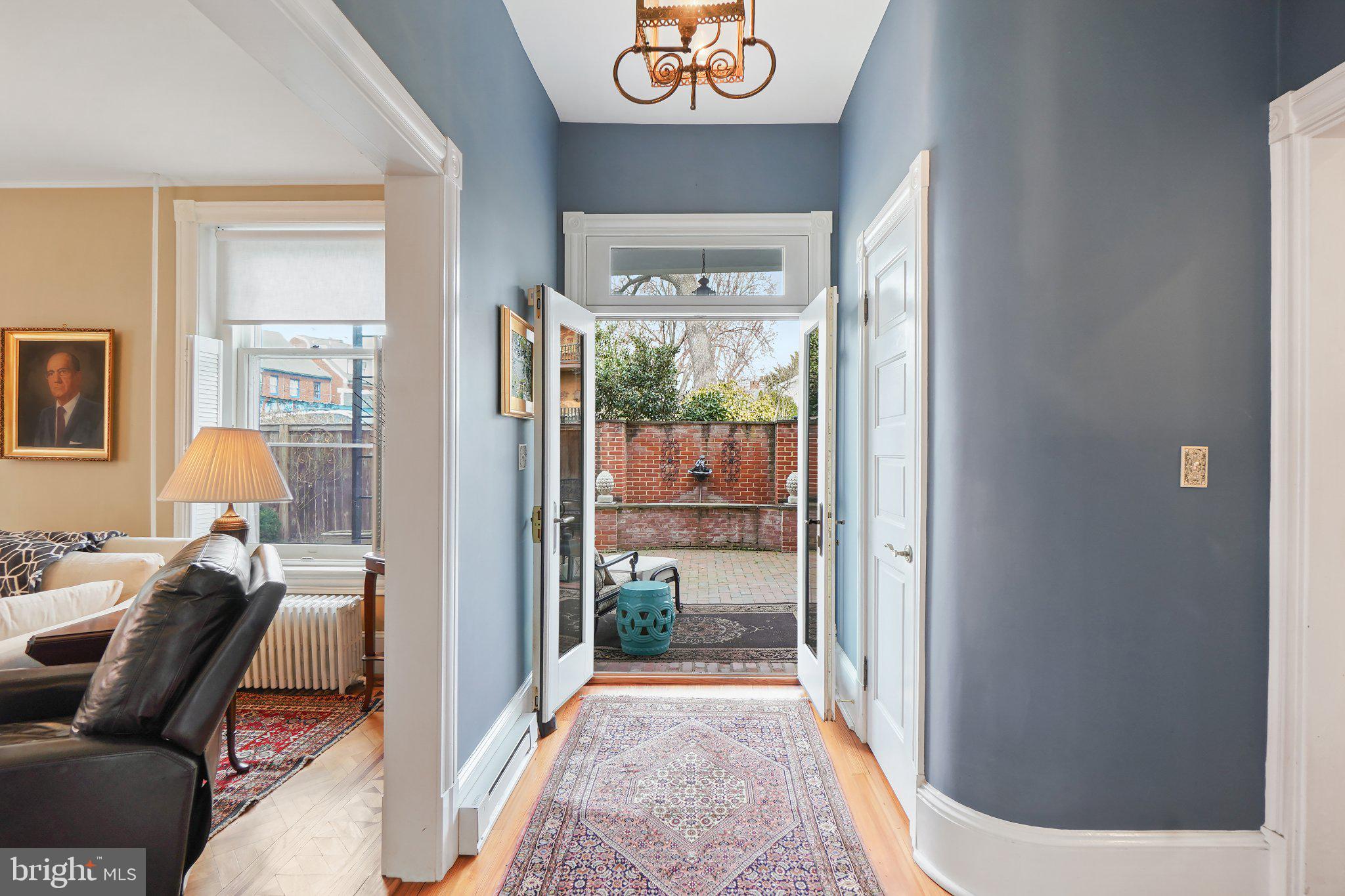 121 West Church Street Frederick, MD 21701 - Photo 15 of 93 Charming entryway with garden view.