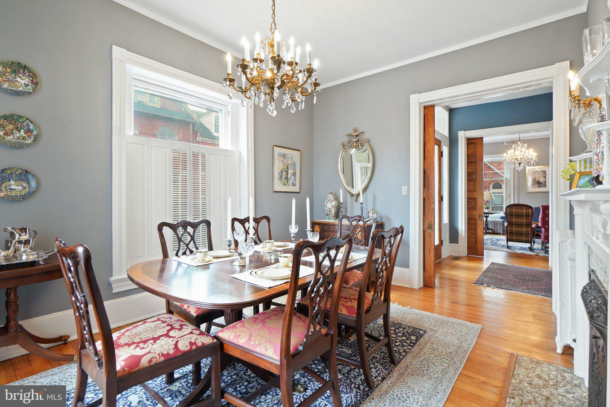 121 West Church Street Frederick, MD 21701 - Photo 22 of 93 Elegant dining space with classic charm.