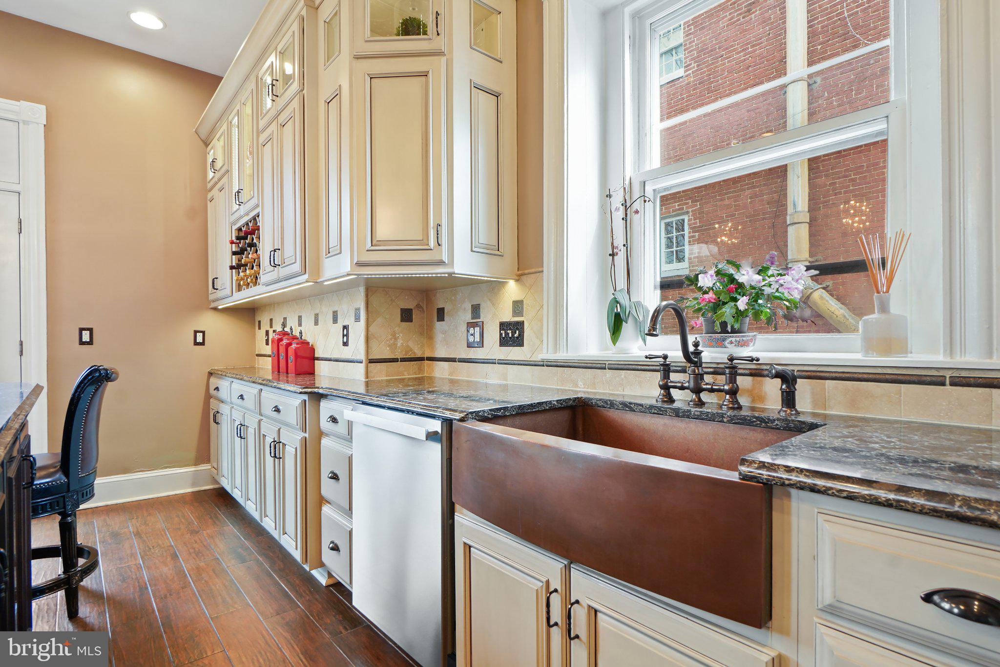 121 West Church Street Frederick, MD 21701 - Photo 27 of 93 Charming kitchen with rustic elegance.