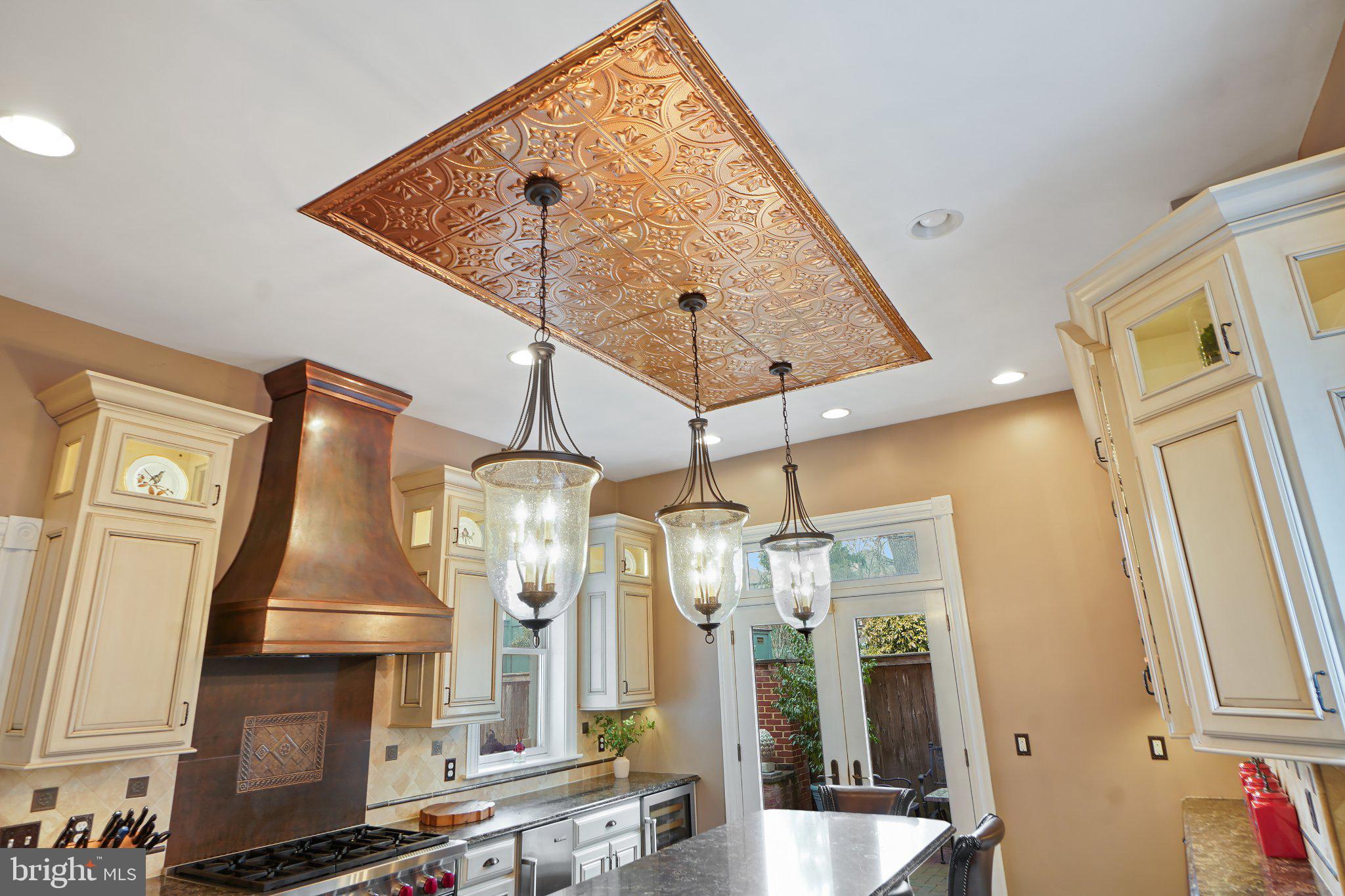 121 West Church Street Frederick, MD 21701 - Photo 28 of 93 Elegant kitchen with copper accents.