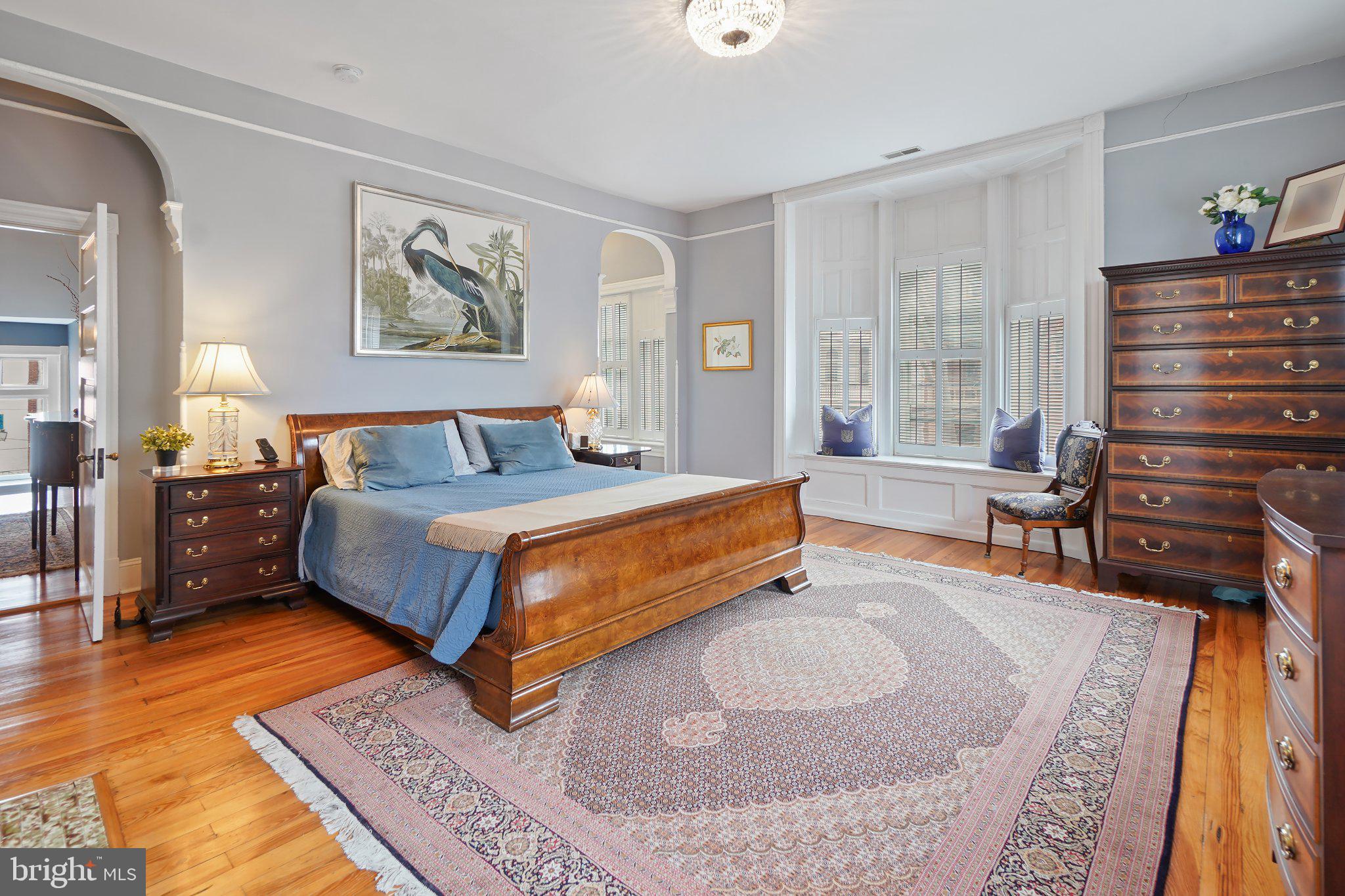121 West Church Street Frederick, MD 21701 - Photo 37 of 93 Elegant bedroom with natural light.