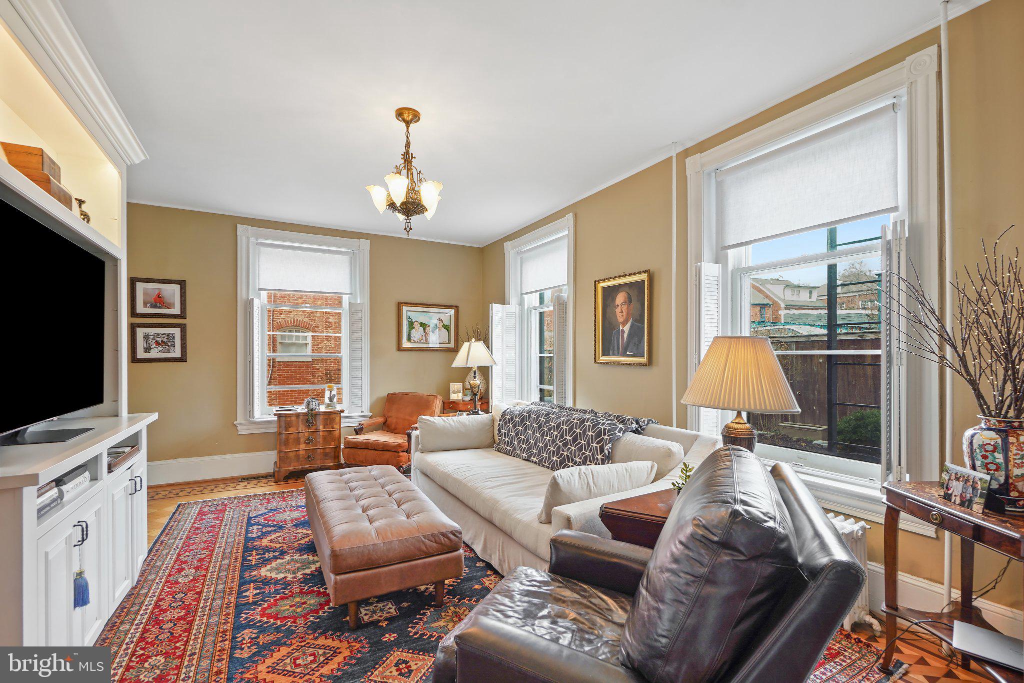 121 West Church Street Frederick, MD 21701 - Photo 5 of 93 Charming living space with natural light.