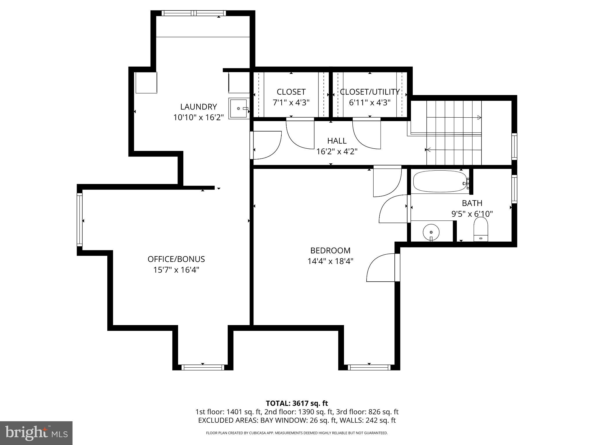 121 West Church Street Frederick, MD 21701 - Photo 93 of 93 Spacious floor plan for modern living.