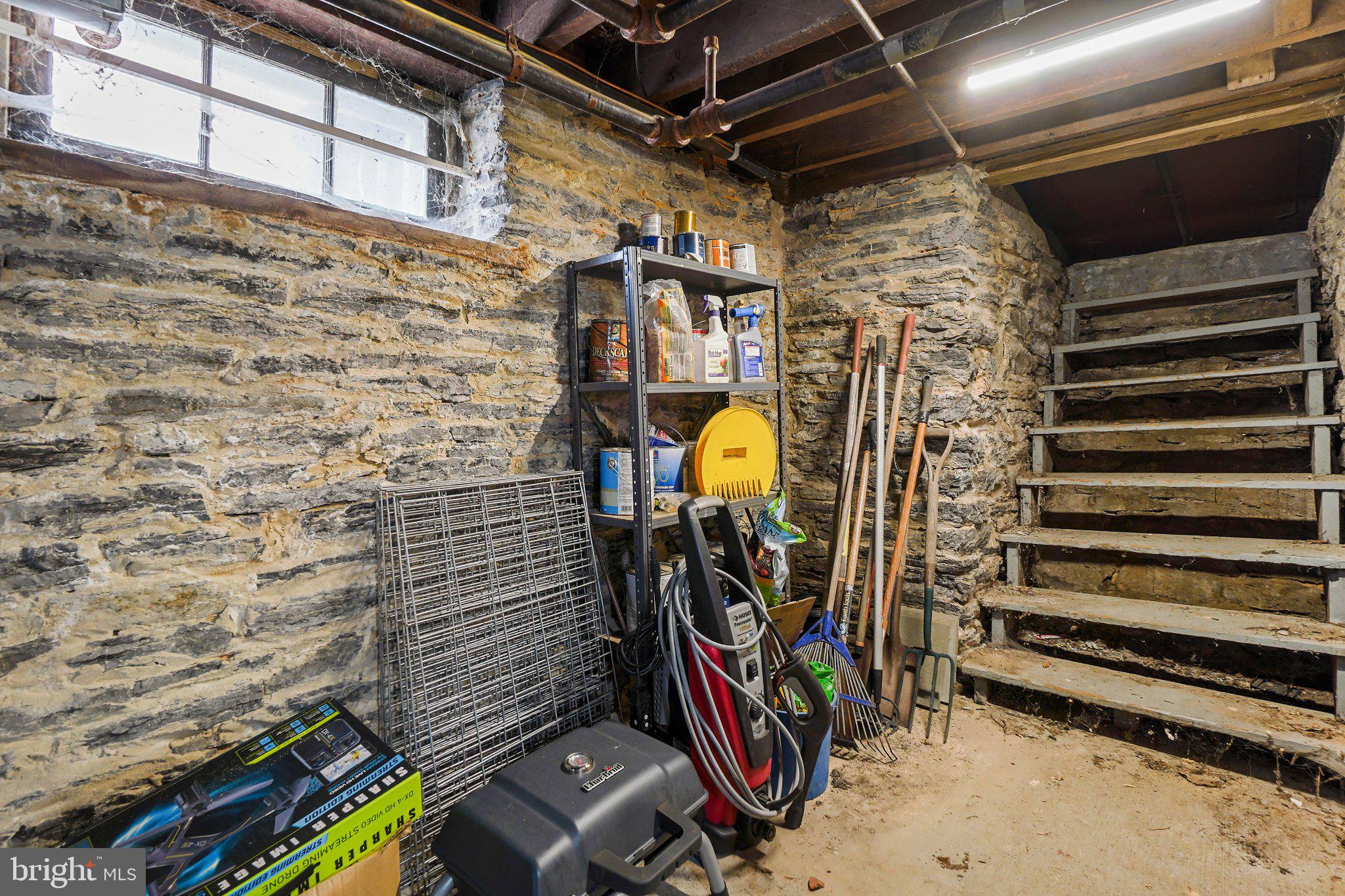 121 West Church Street Frederick, MD 21701 - Photo 63 of 93 Spacious basement with rustic charm.