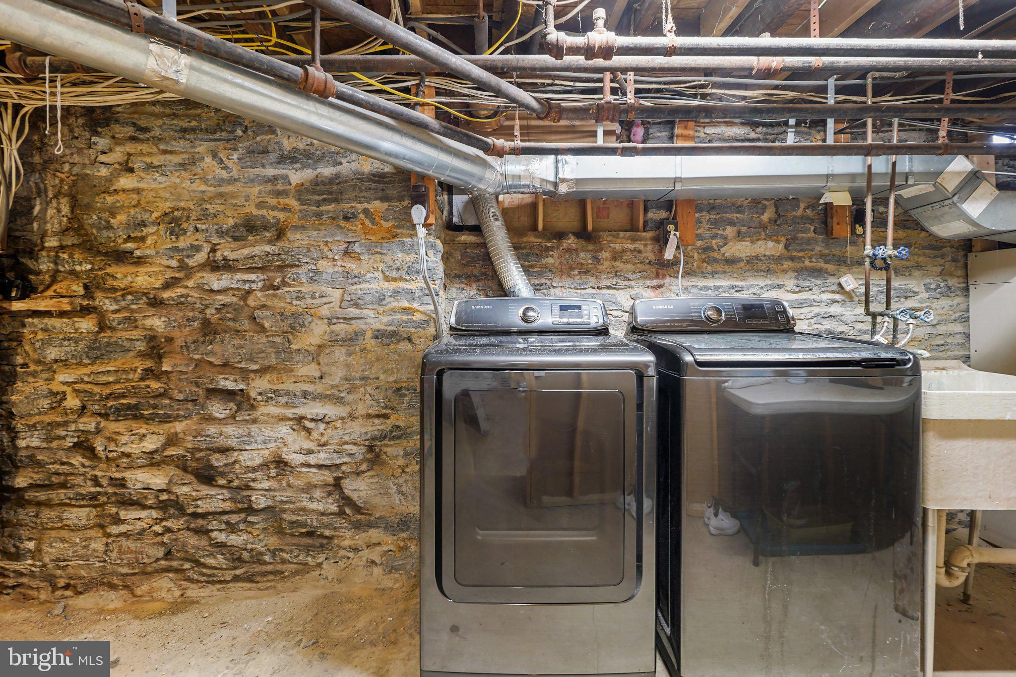 121 West Church Street Frederick, MD 21701 - Photo 64 of 93 Functional laundry space in the basement.