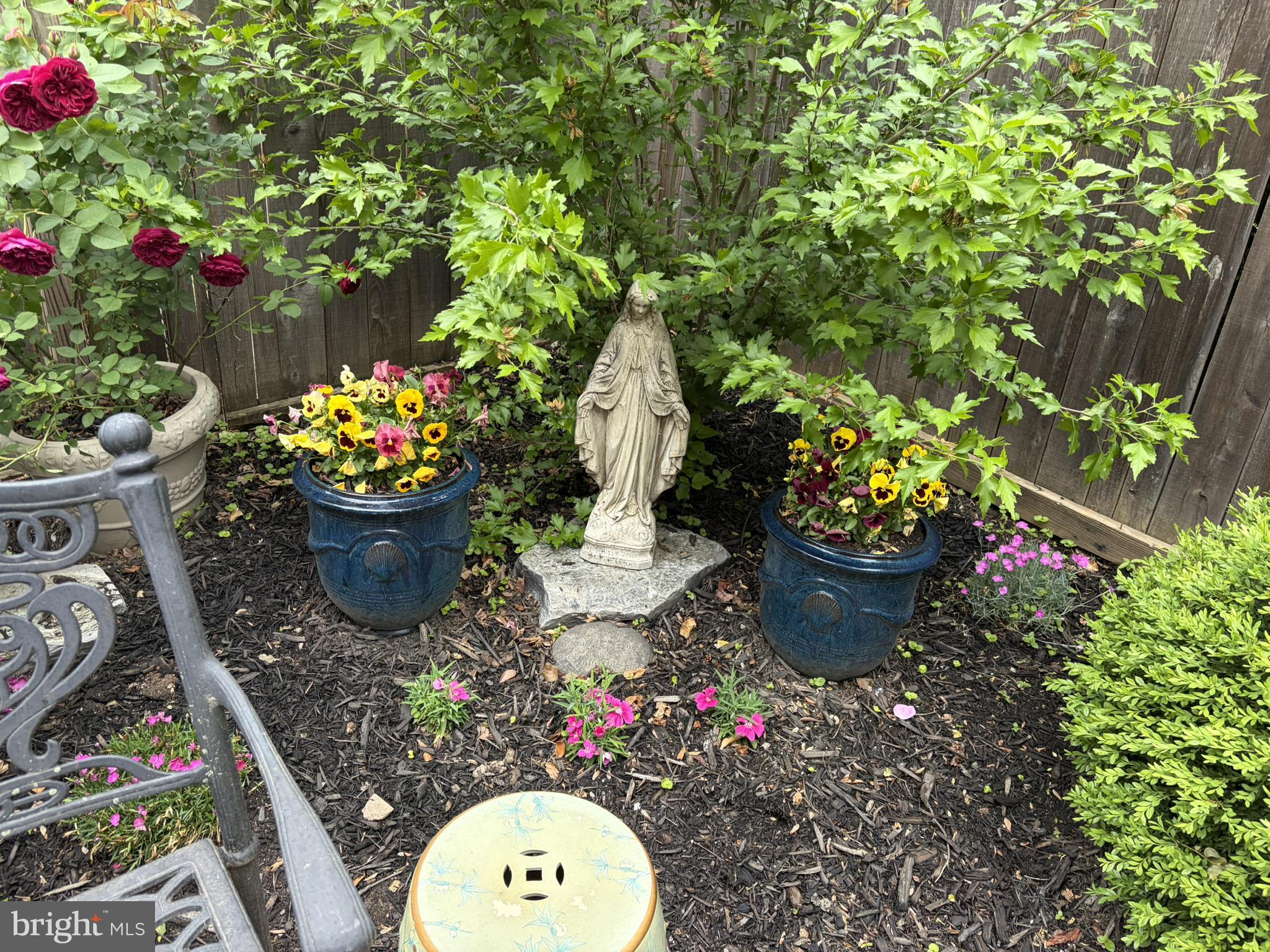 121 West Church Street Frederick, MD 21701 - Photo 73 of 104 Tranquil garden sanctuary with blooms.