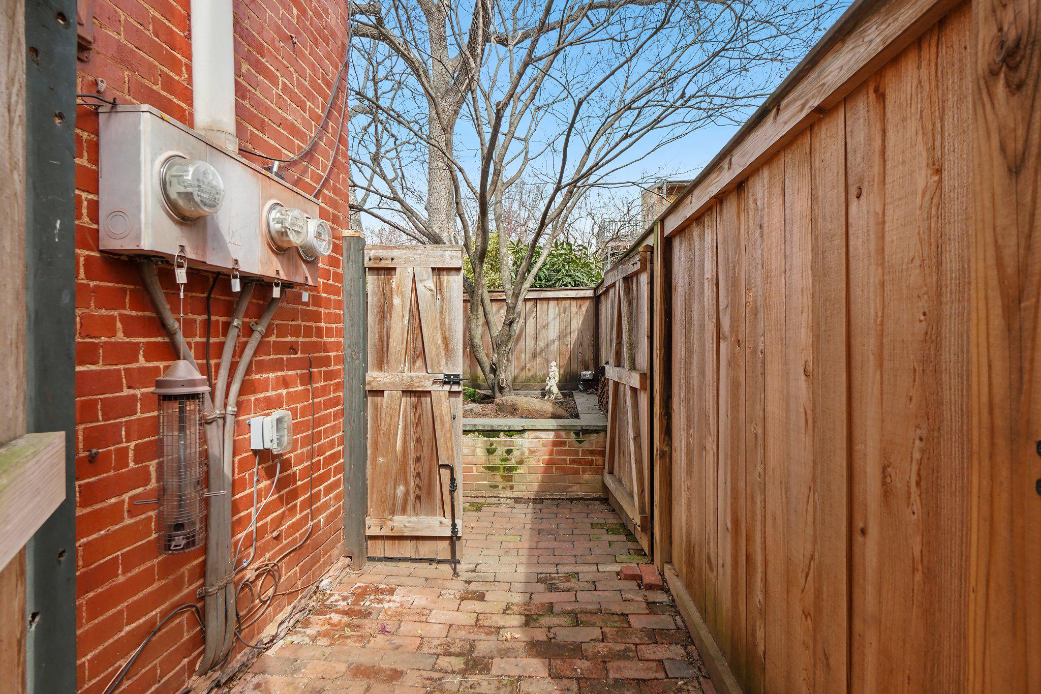 121 West Church Street Frederick, MD 21701 - Photo 84 of 104 Enclosed space for trash/recycle bins