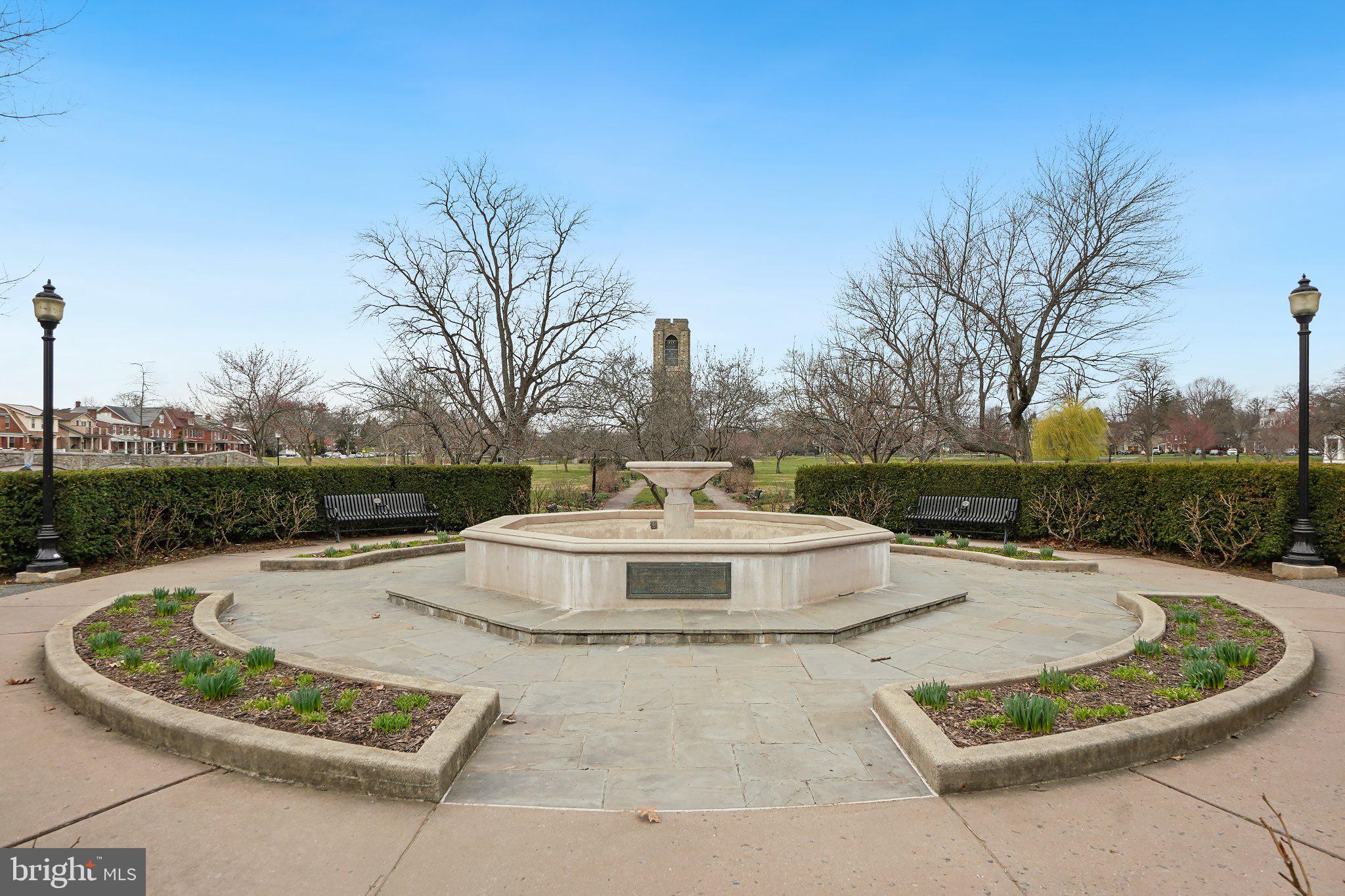 121 West Church Street Frederick, MD 21701 - Photo 86 of 93 Tranquil park fountain scene