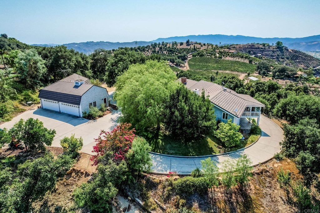 24596 Fuerte Road Temecula, CA 92590 - Photo 3 of 44 an aerial view of a house with a garden