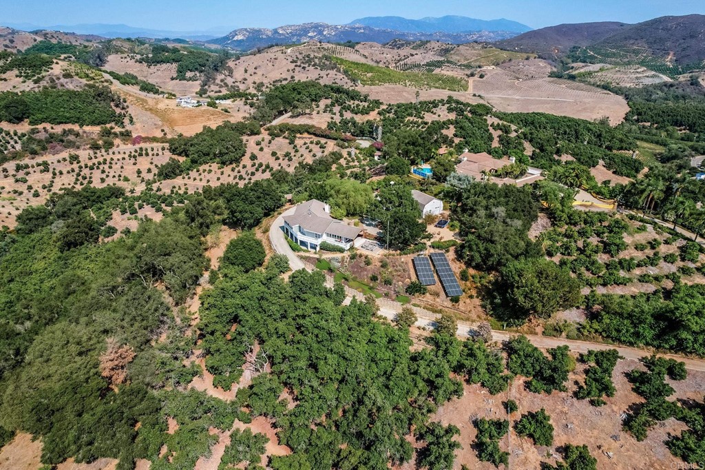 24596 Fuerte Road Temecula, CA 92590 - Photo 43 of 44 an aerial view of residential houses with outdoor space and trees