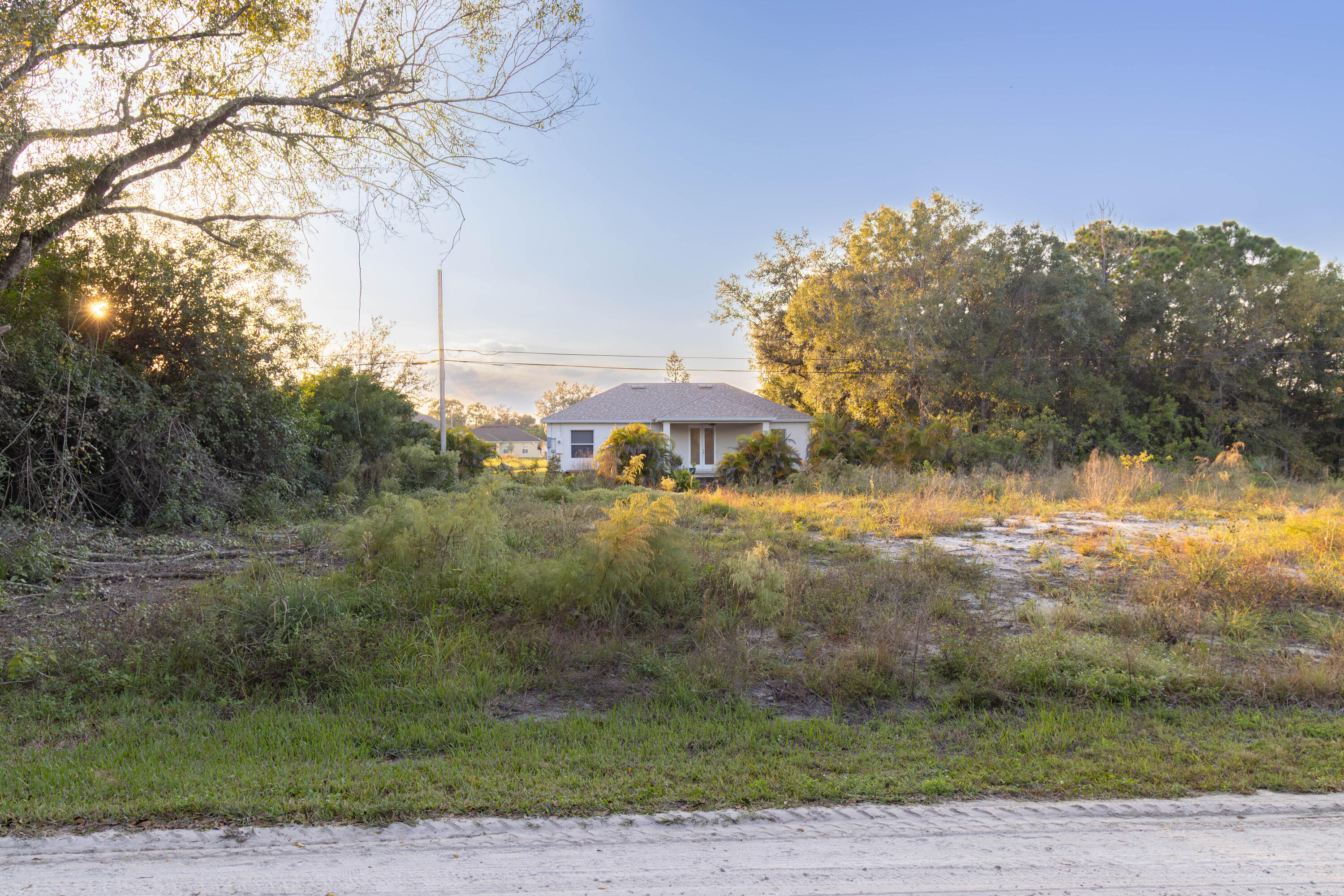 8977 100th Avenue Vero Beach, FL 32967 - Photo 1 of 6 a view of a yard with an trees