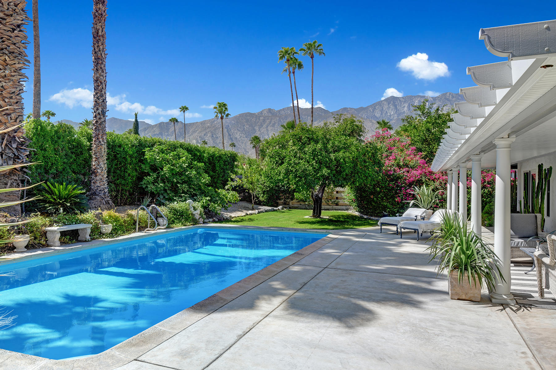 2989 East Sonora Road Palm Springs, CA 92264 - Photo 27 of 33 POOL TO MOUNTAIN VIEW PULLED BACK MLS