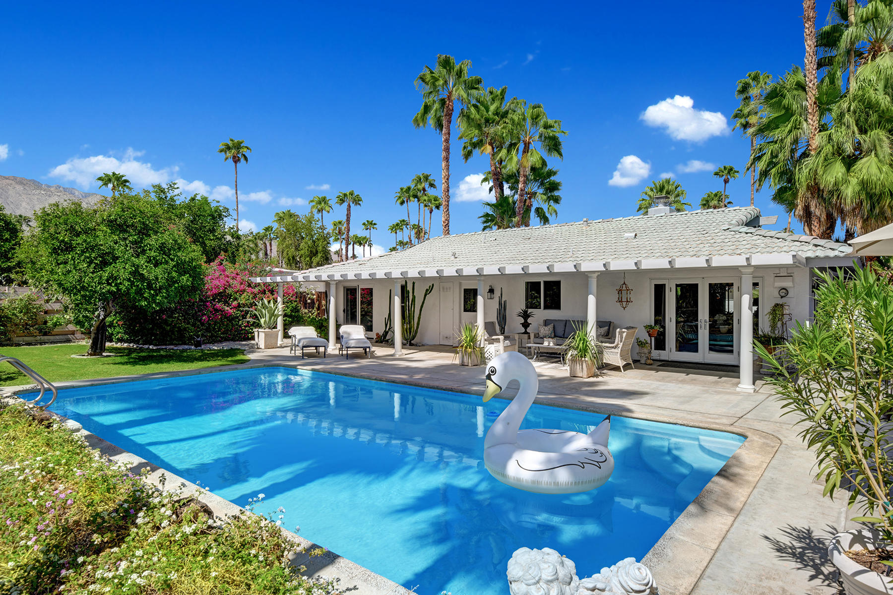 2989 East Sonora Road Palm Springs, CA 92264 - Photo 28 of 33 POOL TO BACK OF HOUSE MLS