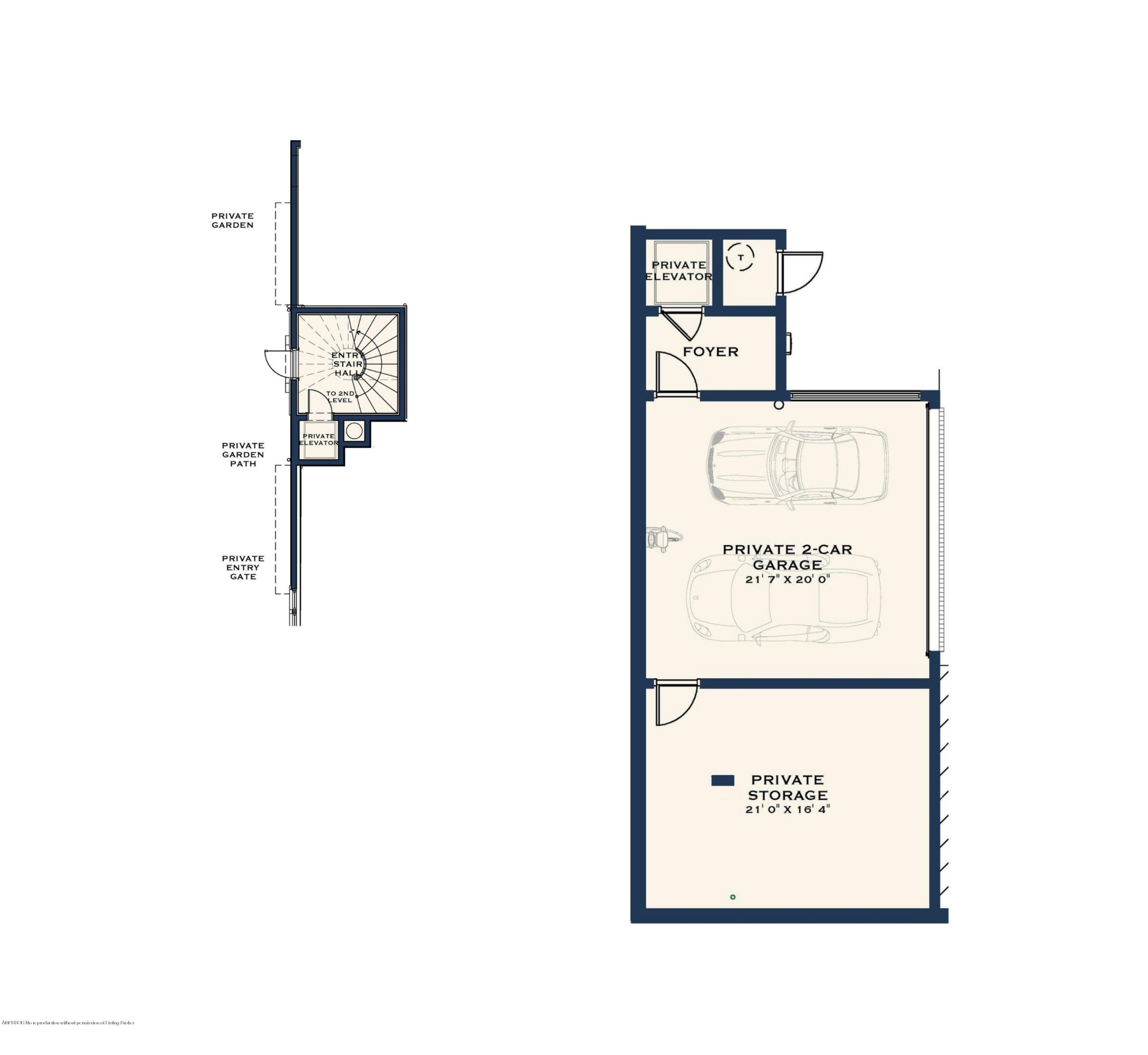 3 Via Flagler Palm Beach, FL 33480 - Photo 42 of 42 a picture of a wall with a bench in it