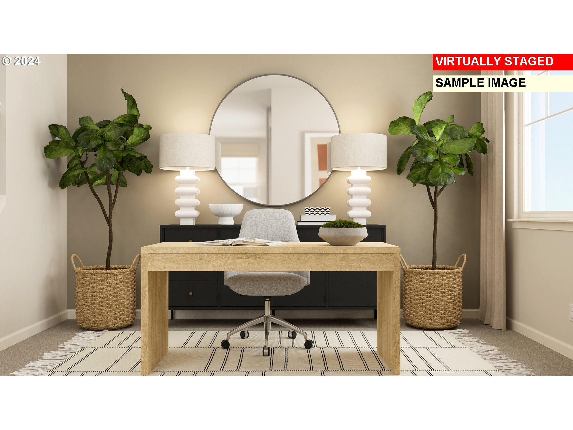 12134 Southwest Champlin Lane Beaverton, OR 97007 - Photo 10 of 24 a living room with furniture flowerpot and a potted plant