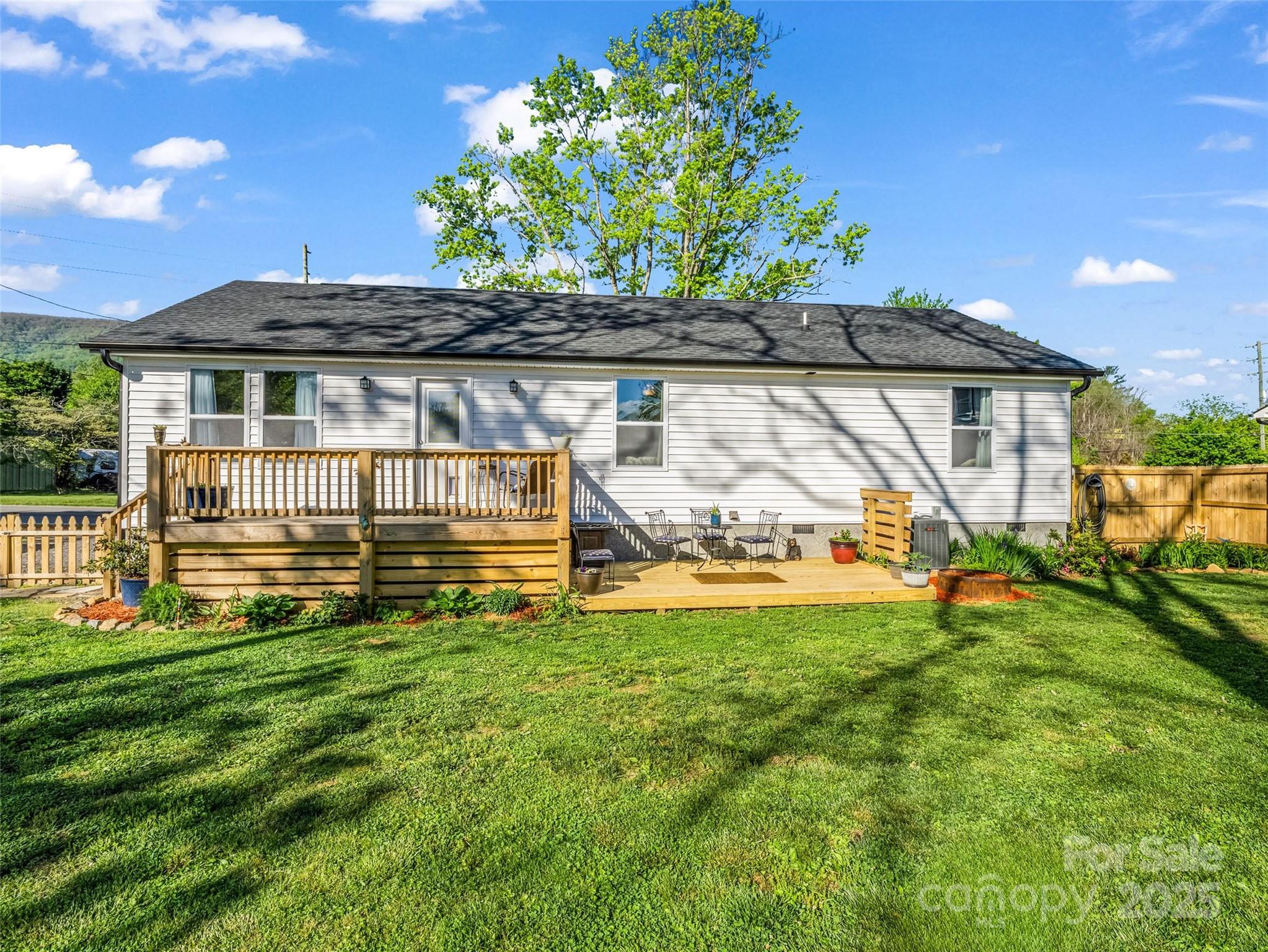 566 Blue Ridge Road Black Mountain, NC 28711 - Photo 11 of 41 a view of a house with a yard