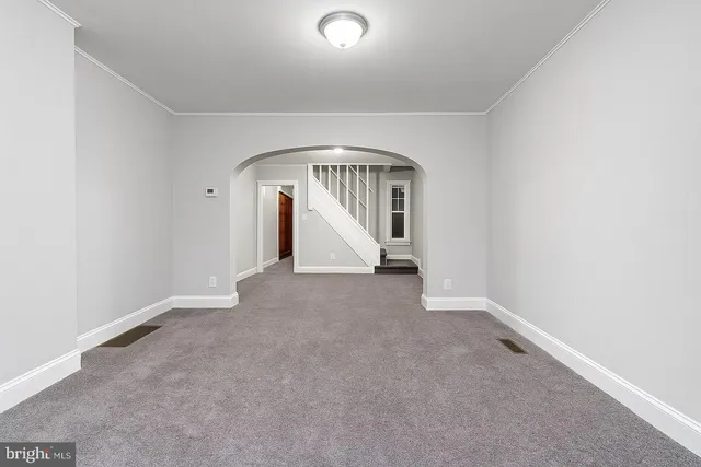 wooden floor in a room