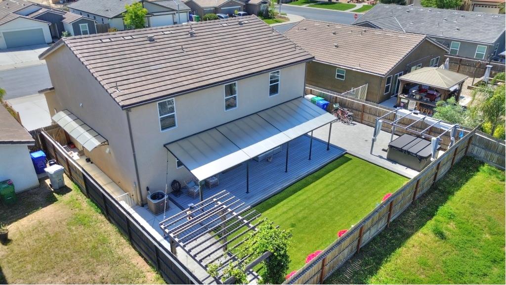 2129 Redding Way Atwater, CA 95301 - Photo 57 of 75 an aerial view of a house with a backyard