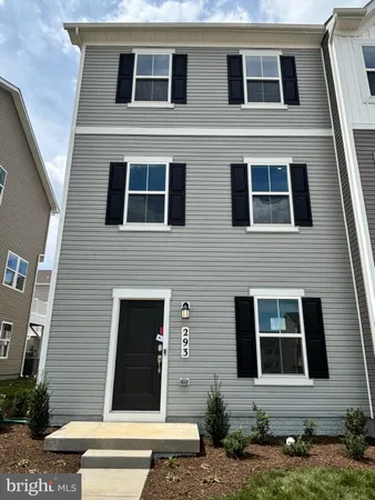 a building view with a outdoor space