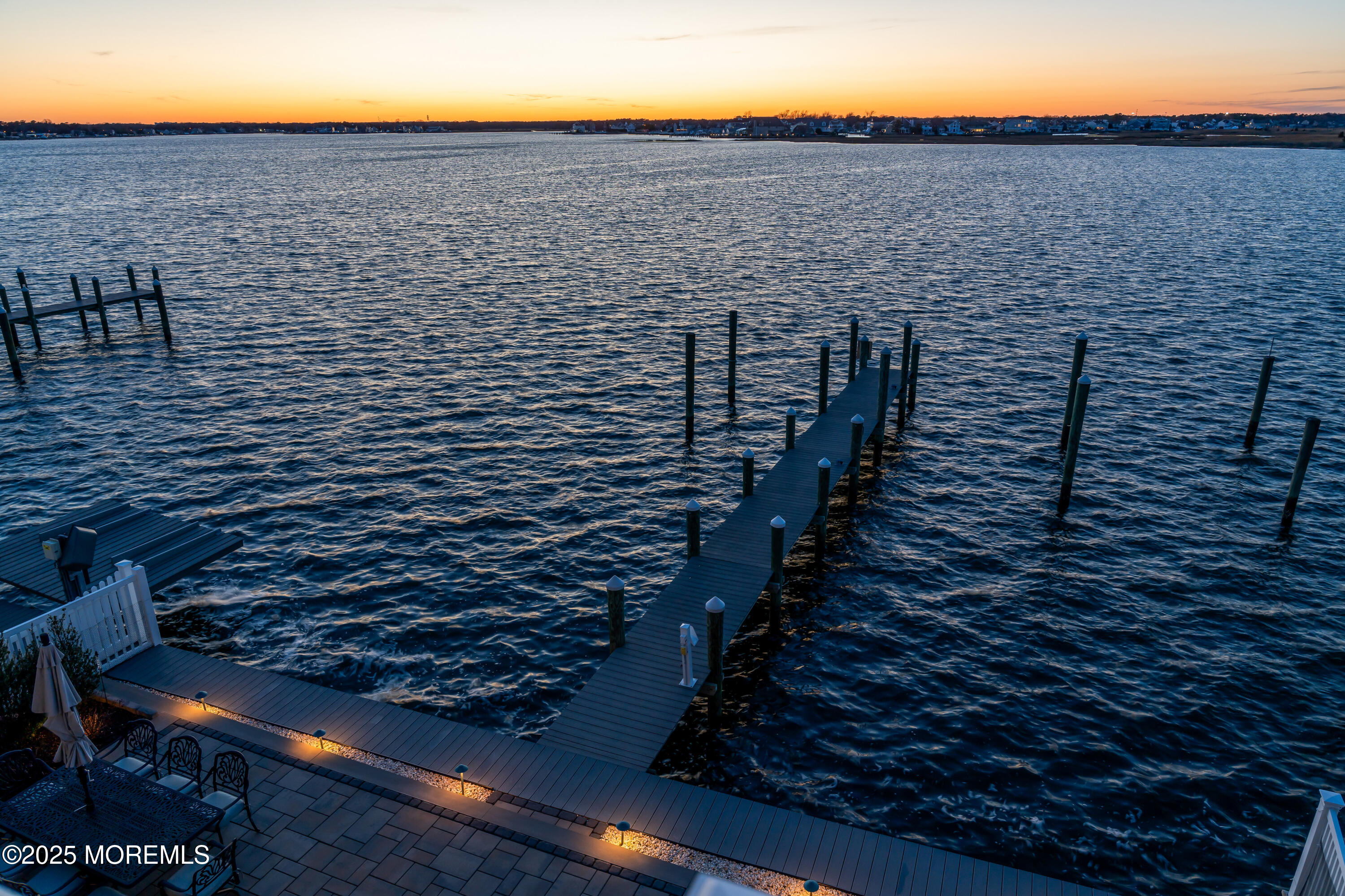 125 Shore Drive Brick, NJ 08723 - Photo 4 of 58 Dock at Sunset