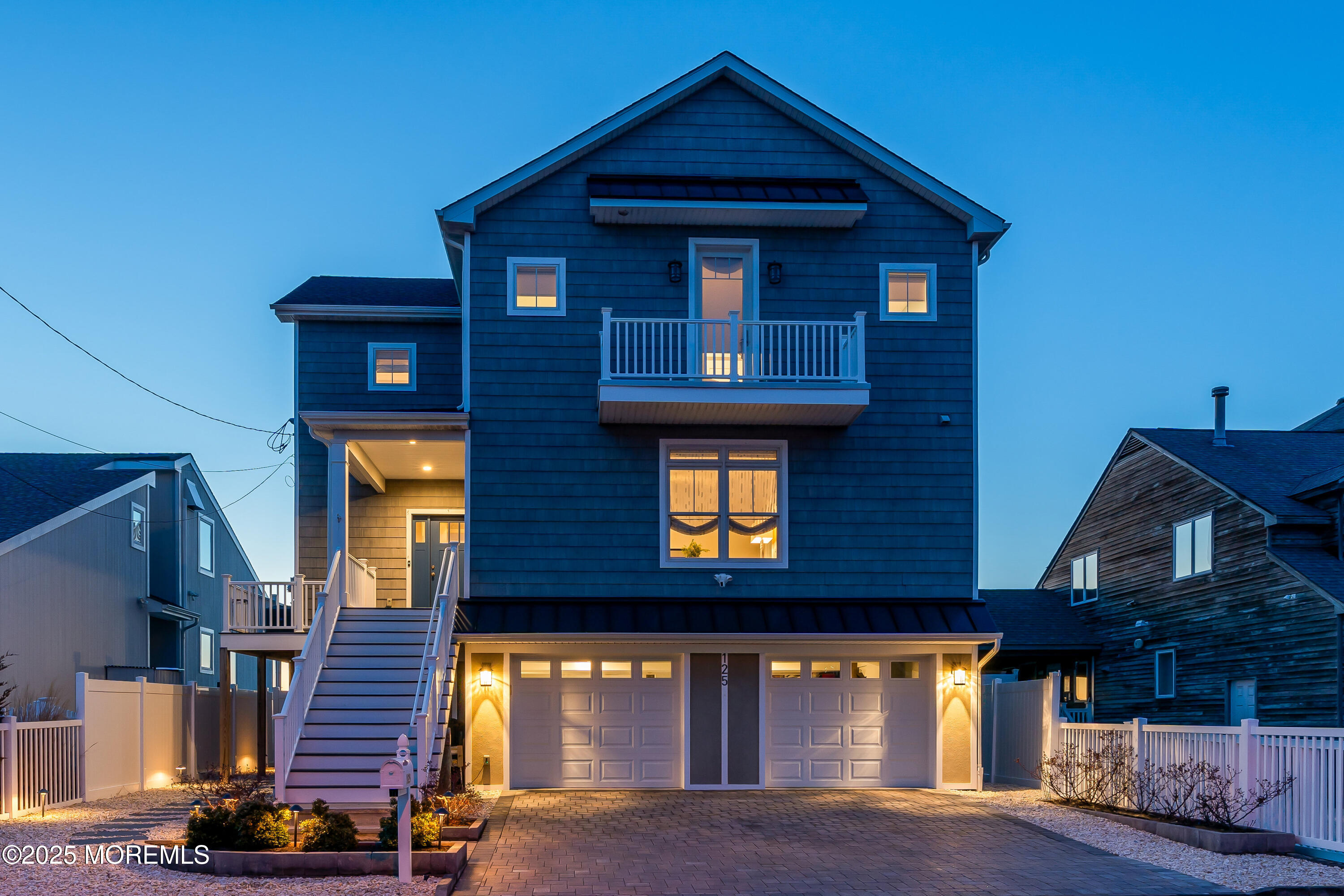 125 Shore Drive Brick, NJ 08723 - Photo 46 of 58 Twilight - Front of Home