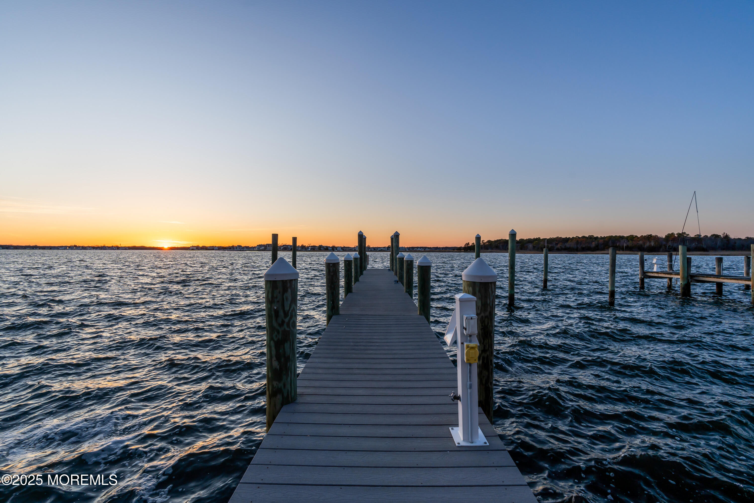 125 Shore Drive Brick, NJ 08723 - Photo 52 of 58 Dock Sunset Photo