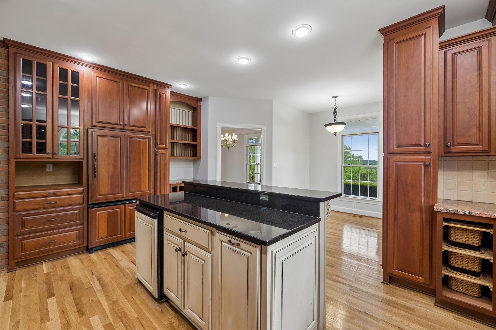 314 Fairview Road Dickson, TN 37055 - Photo 22 of 81 a kitchen with granite countertop stainless steel appliances and wooden cabinets