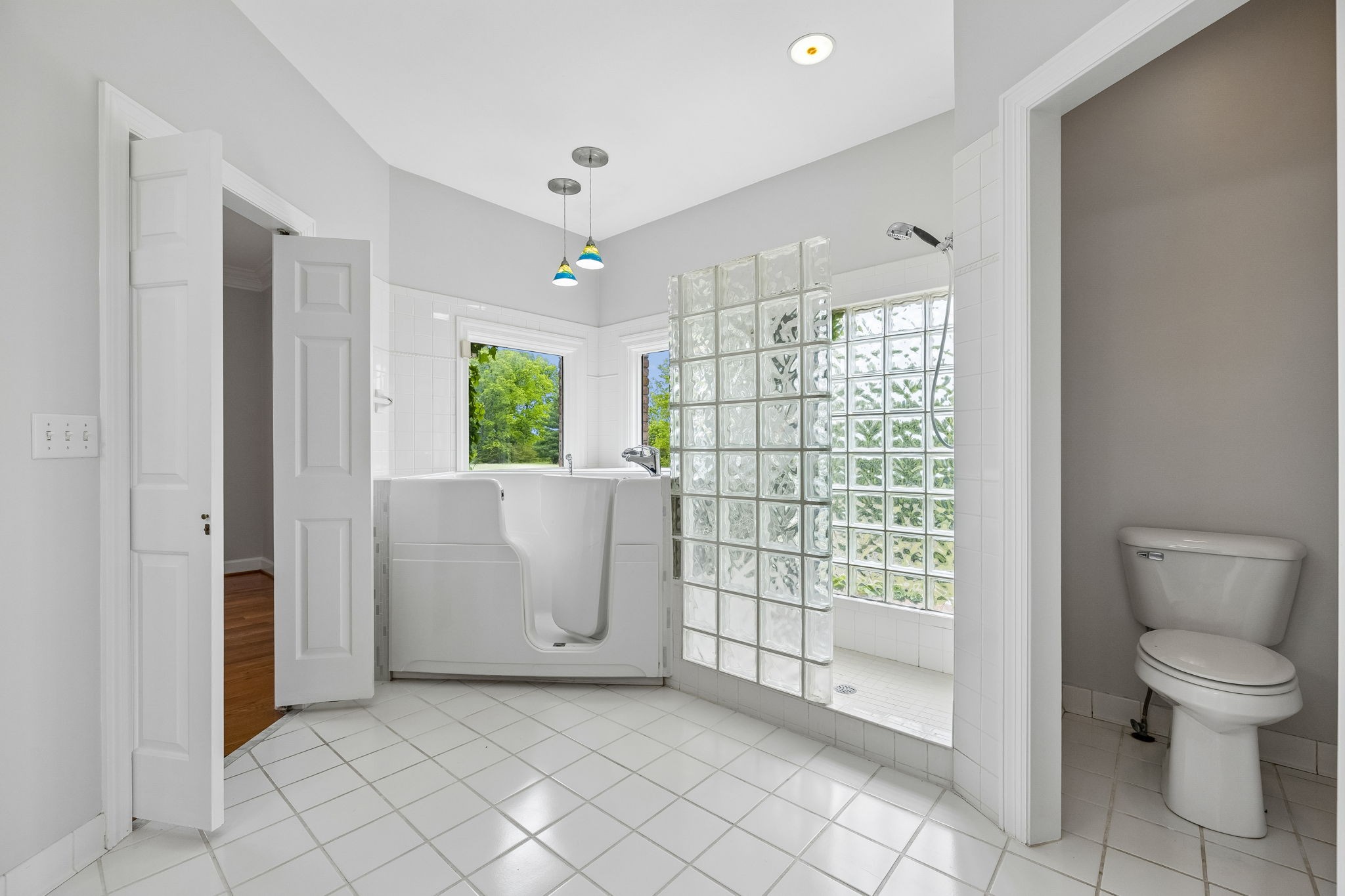 314 Fairview Road Dickson, TN 37055 - Photo 36 of 81 a view of a bathroom with a shower and toilet