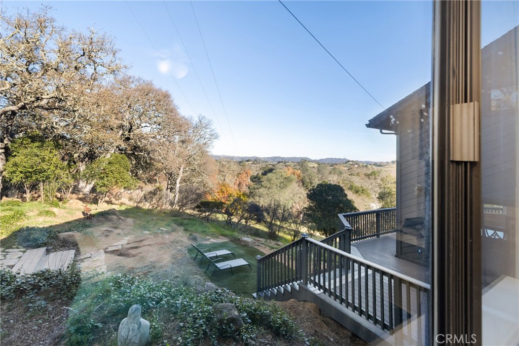 8110 Castenada Lane Atascadero, CA 93422 - Photo 33 of 75 a view of a balcony with an outdoor space