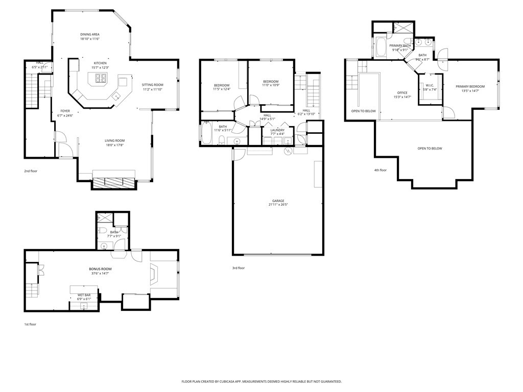 8110 Castenada Lane Atascadero, CA 93422 - Photo 75 of 75 Floorplan of home. Layout and measurements are approximate.