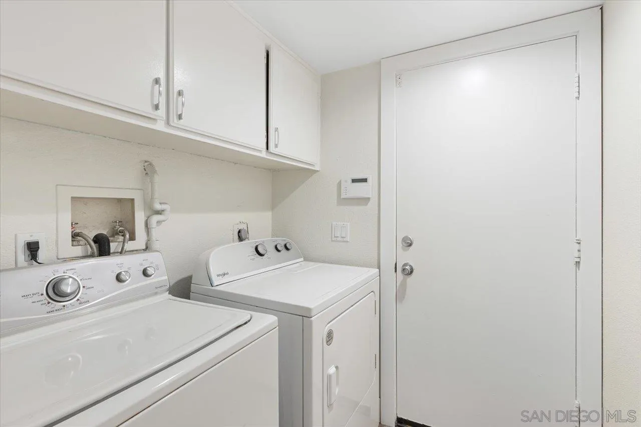 1321 Clear Crest Circle Vista, CA 92084 - Photo 15 of 30 a utility room with dryer and washer