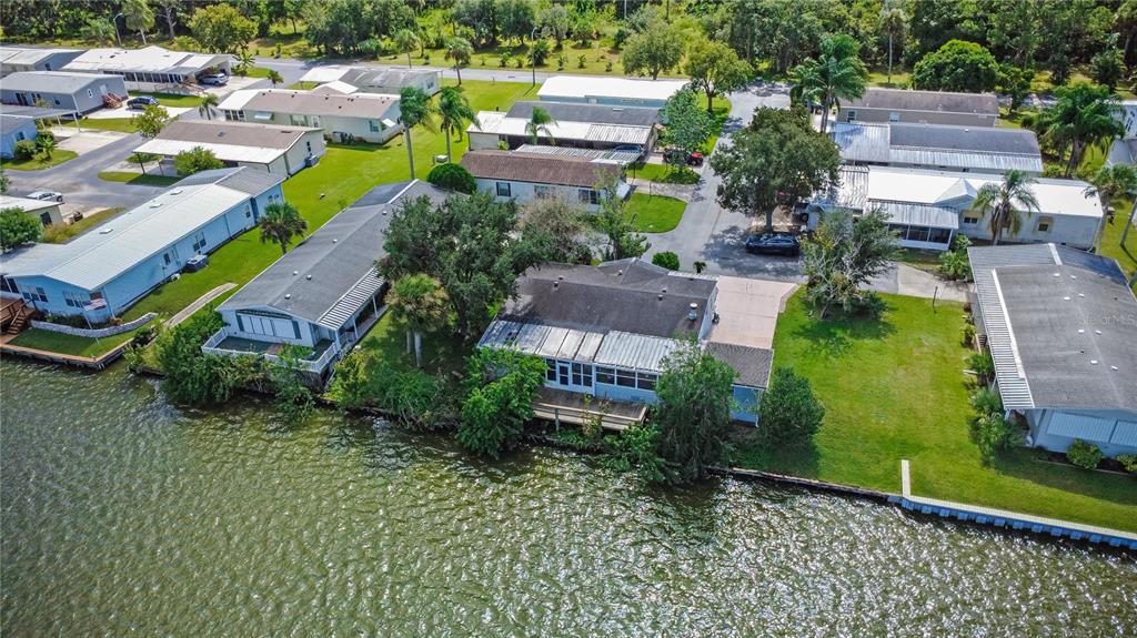 300 Beech Court Cocoa, FL 32926 - Photo 29 of 32 an aerial view of a house with a garden