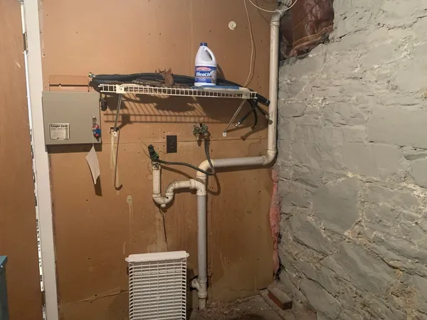 a view of a bathroom