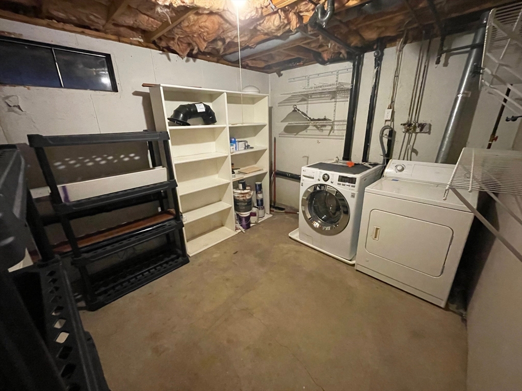 16 Bowstring Way Marlborough, MA 01752 - Photo 22 of 25 a utility room with dryer and washer