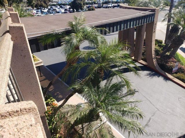 a view of a terrace with chairs