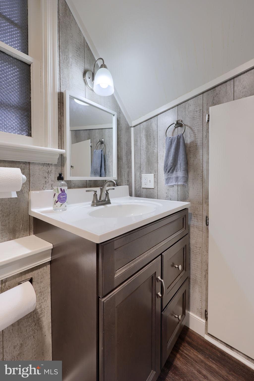 291 Bushong Road Leola, PA 17540 - Photo 42 of 81 a bathroom with a sink and a mirror