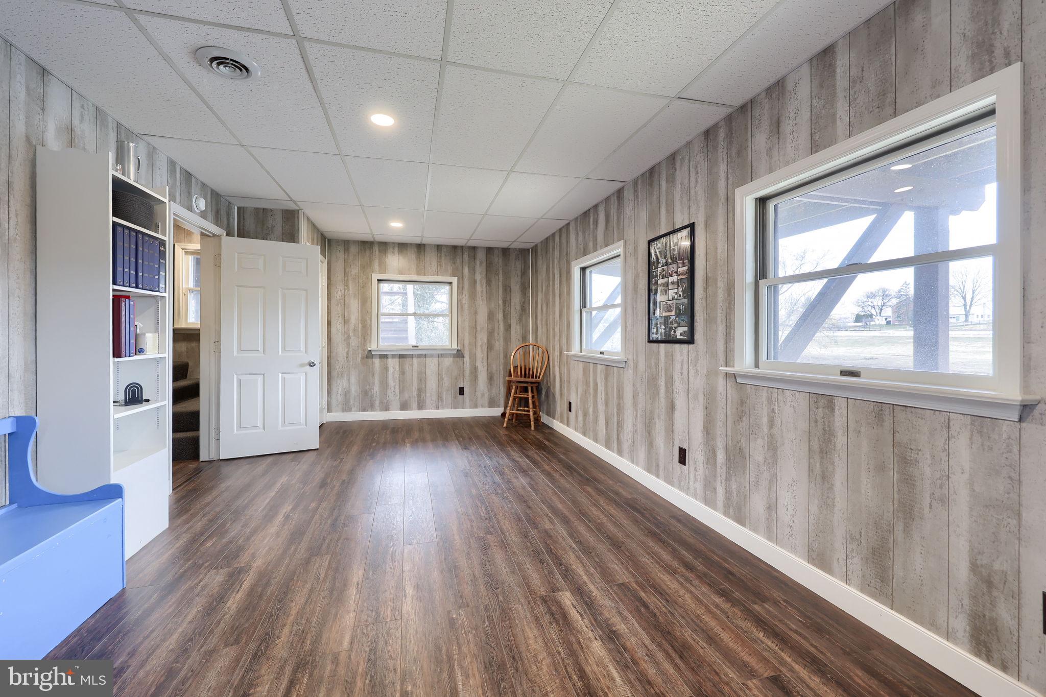291 Bushong Road Leola, PA 17540 - Photo 45 of 81 a view of empty room with wooden floor and fan