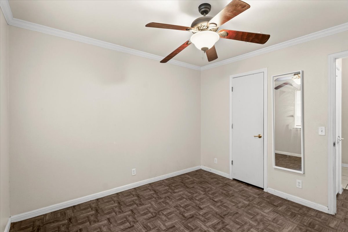 281 Leonardo Kyle, TX 78640 - Photo 18 of 38 an empty room with fan