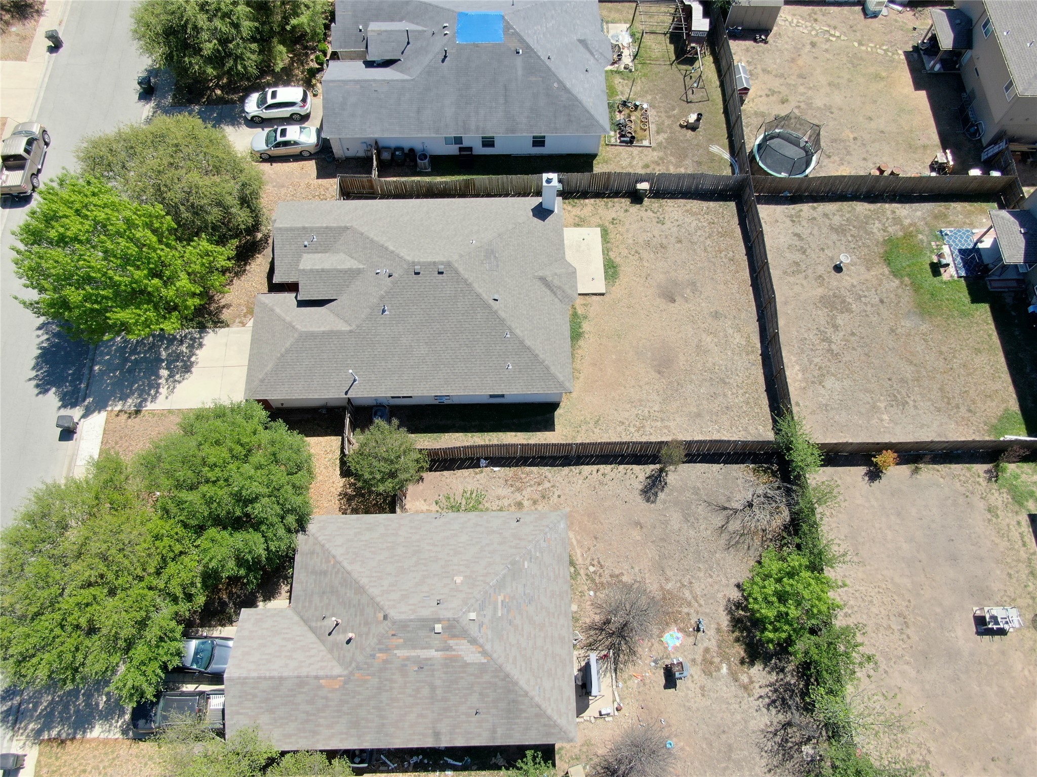 281 Leonardo Kyle, TX 78640 - Photo 36 of 38 an aerial view of residential houses with outdoor space and street view