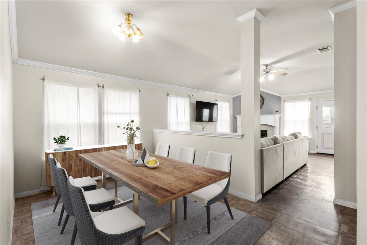 281 Leonardo Kyle, TX 78640 - Photo 8 of 38 a dining room with furniture and window