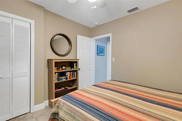 a view of a walk in closet