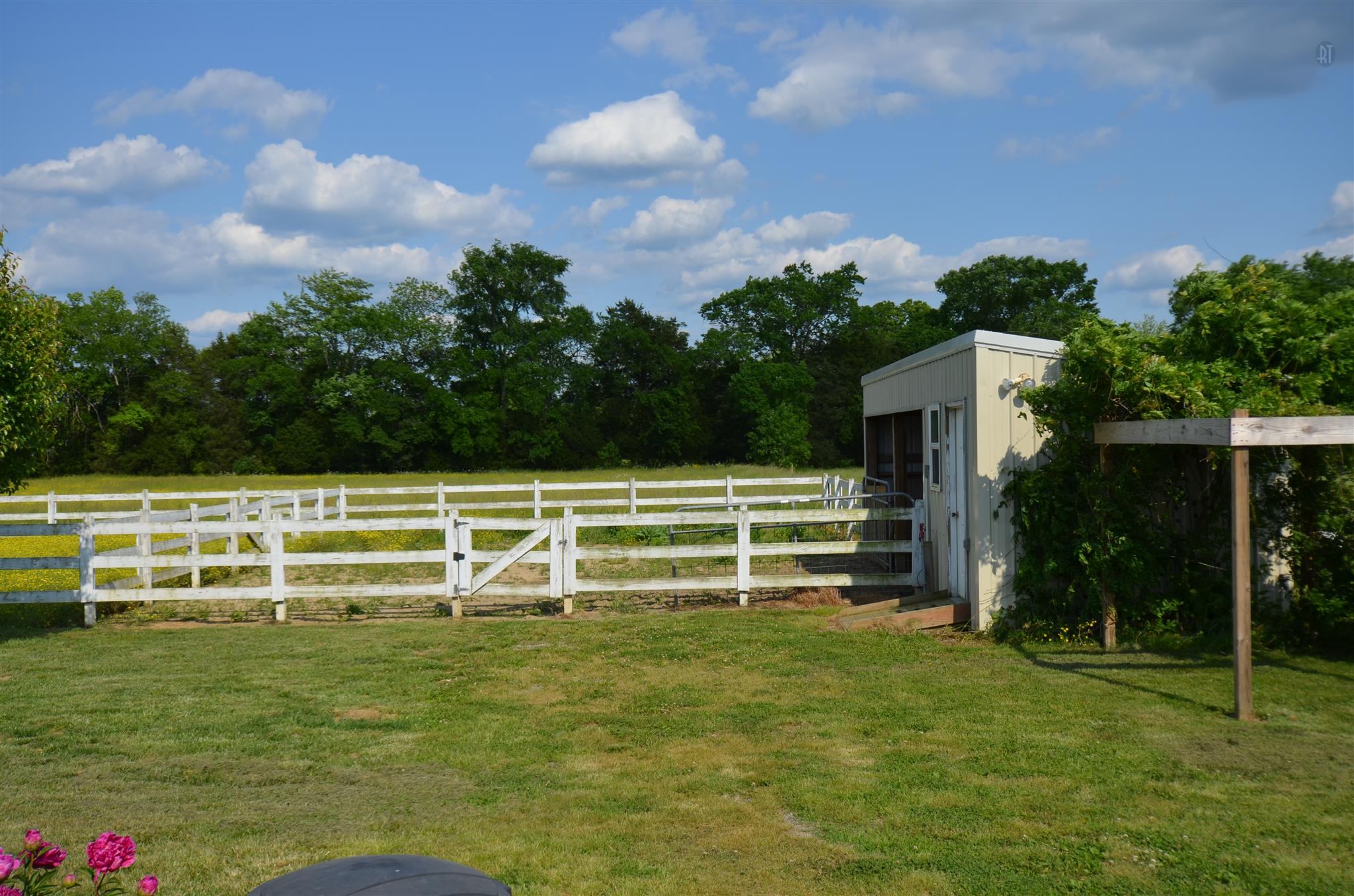 142 County Line Road Bell Buckle, TN 37020 - Photo 3 of 11 a view of a green field with wooden fence