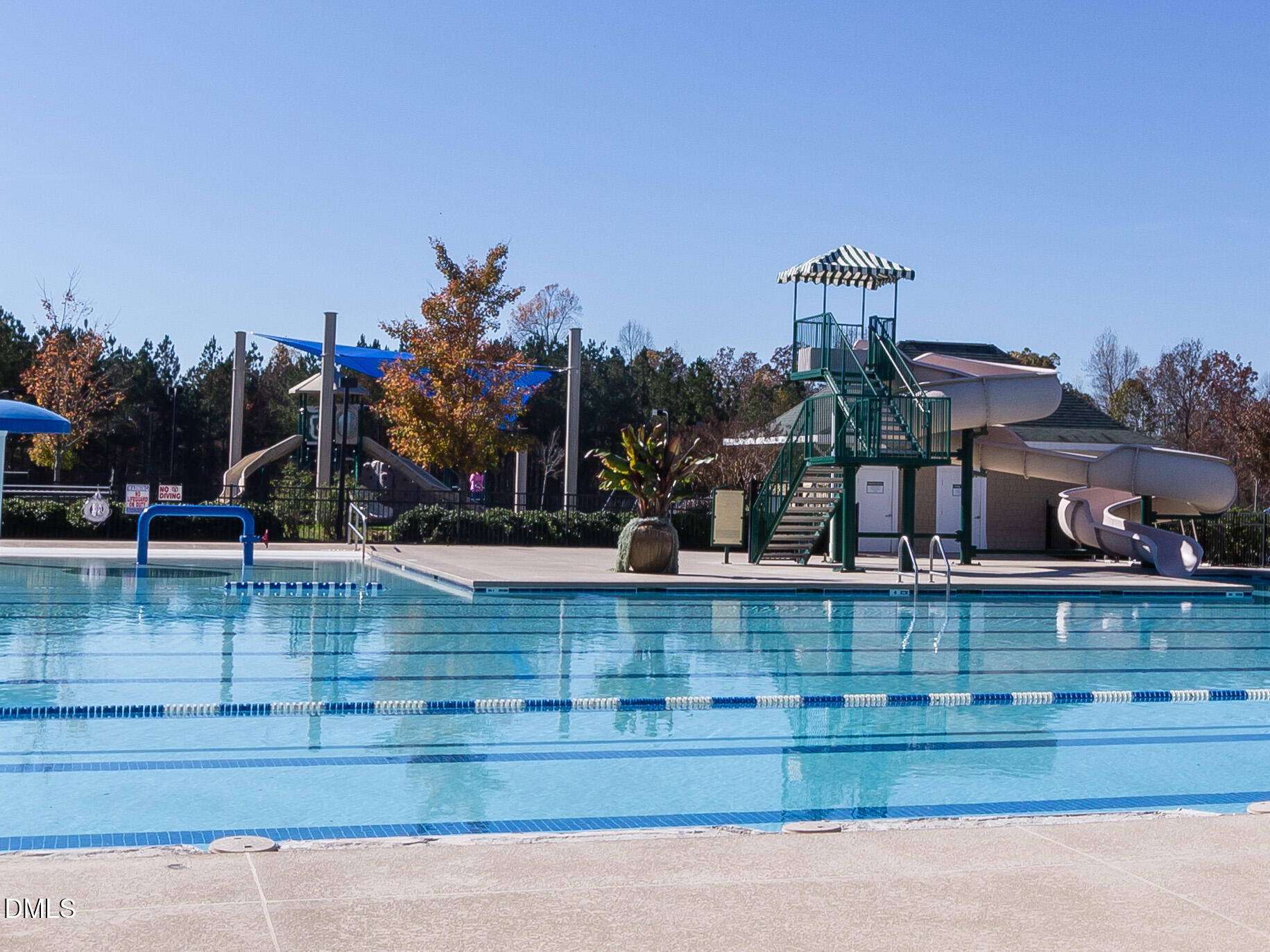 191 High Ridge Lane Pittsboro, NC 27312 - Photo 38 of 54 a view of a swimming pool with a bench