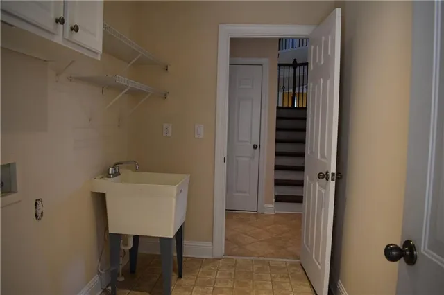 a view of wooden deck