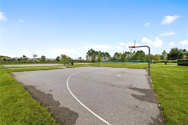 a view of a tennis court