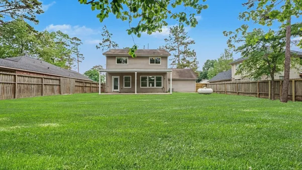 a front view of house with yard