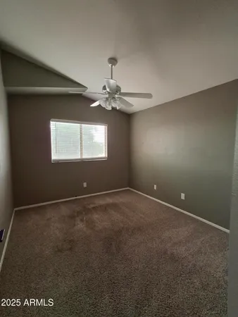 a view of snow on the road