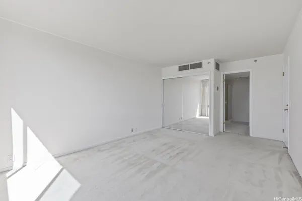 a view of empty room